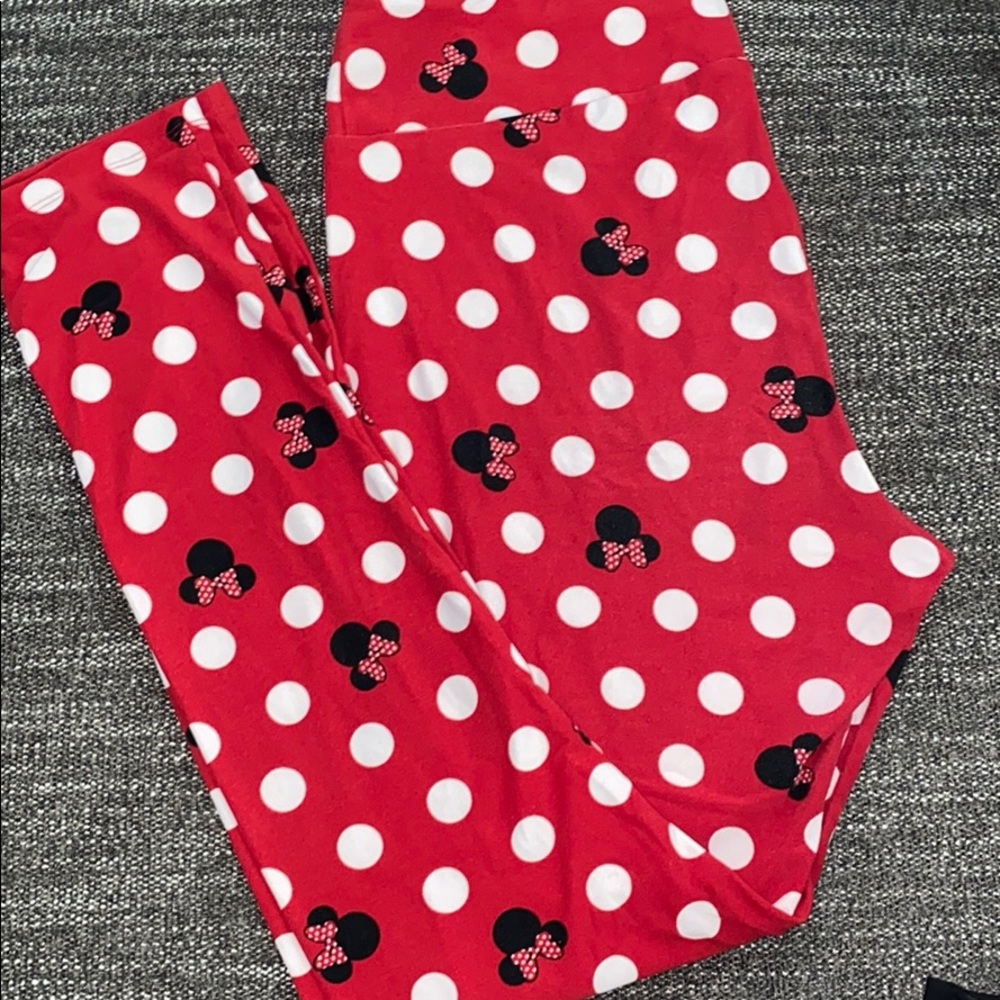 LuLaRoe T&C Minnie Mouse leggings
